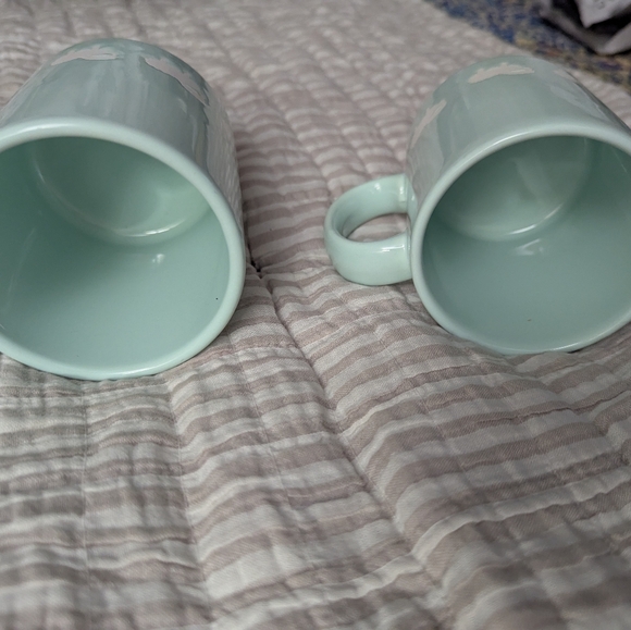 Pair Of Waechtersbach Mint Sheep Mugs - Picture 5 of 5